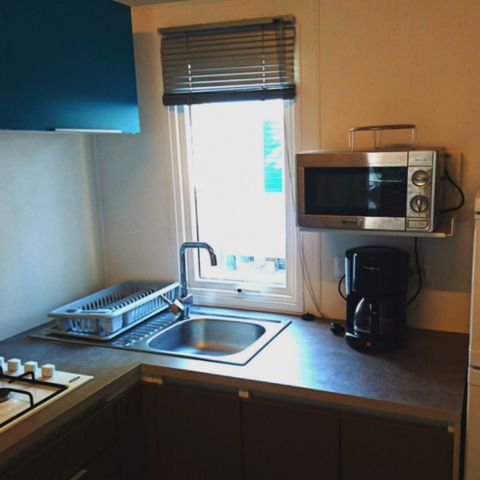 Stacaravan 6 personen - 2 slaapkamers (airconditioning)