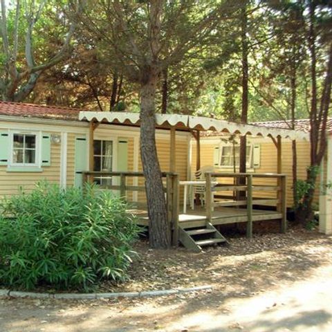 Casa mobile 6 persone - MH 6 posti con 3 camere da letto Standing Clim LV