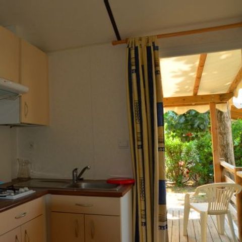 Casa mobile 6 persone - MH 6 posti con 3 camere da letto Standing Clim LV