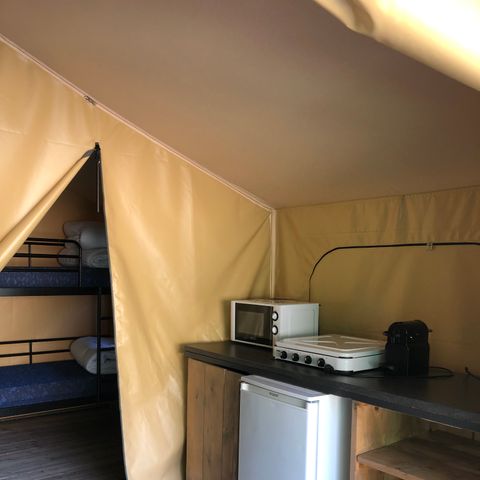 Tienda de lona y madera 5 personas - SAFARI