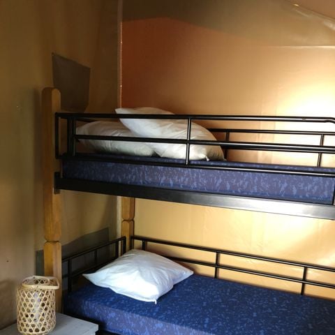 Tente en toile et en bois 5 personnes - SAFARI