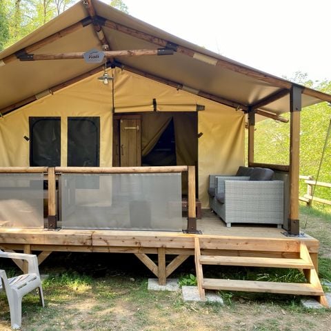 Tenda in tela e legno 5 persone - SAFARI