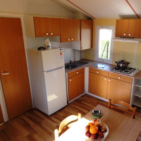 Stacaravan 4 personen - Standaard - 2bed - Terras