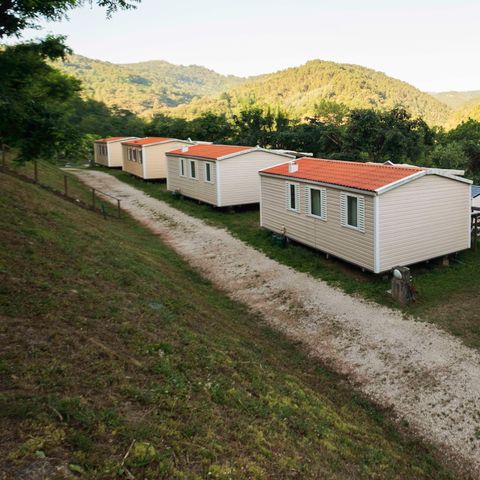 Stacaravan 4 personen - Standaard - 2bed - Terras