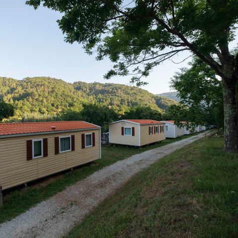 Stacaravan 4 personen - Standaard - 2bed - Terras