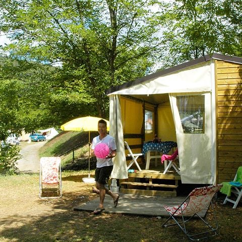 Bungalow in tela 5 persone - (Nessun servizio igienico, niente acqua)