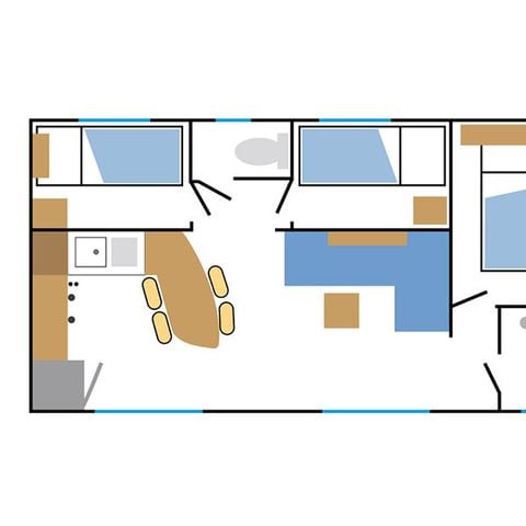 Mobile home 6 persons - VISIO