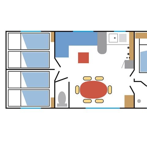 Mobilhome 6 personas - LOFT
