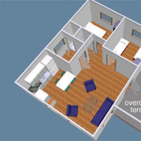 CHALET 5 persone - Loggia