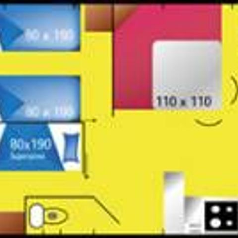 MOBILHOME 6 personas - LOUISIANA