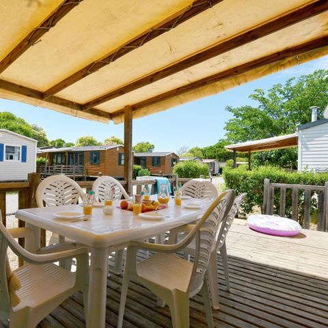 Stacaravan 6 personen - ARKANSAS CLASSIC Airconditioning 6 personen