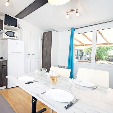 Mobilheim 6 Personen - ARKANSAS CLASSIC Klimatisiert 6 Personen