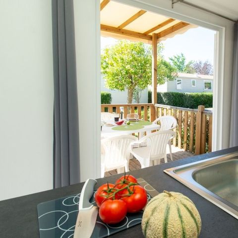 Mobilheim 6 Personen - MISSOURI PREMIUM Klimatisiert 6 Personen