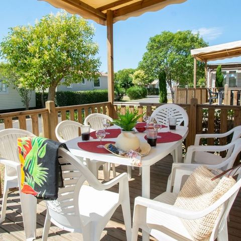 Mobilheim 6 Personen - MISSOURI PREMIUM Klimatisiert 6 Personen