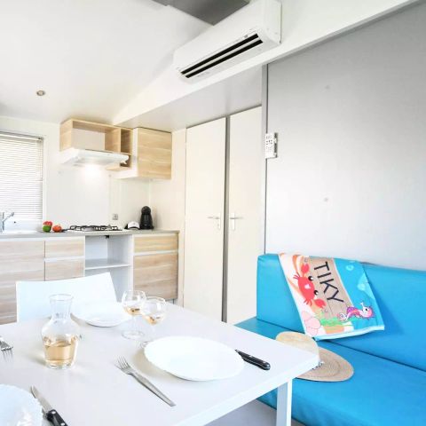 BUNGALOW 4 personnes - Mobil-Home Safari Classic 3 Pièces 4 Personnes Climatisé + TV