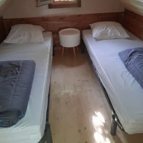 TENTE TOILE ET BOIS 4 personnes - Caba'tente 2 chambres