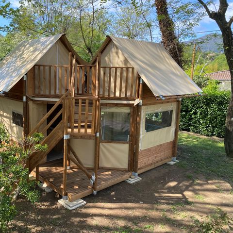 SafariZelt 4 Personen - Caba'tente 2 Zimmer