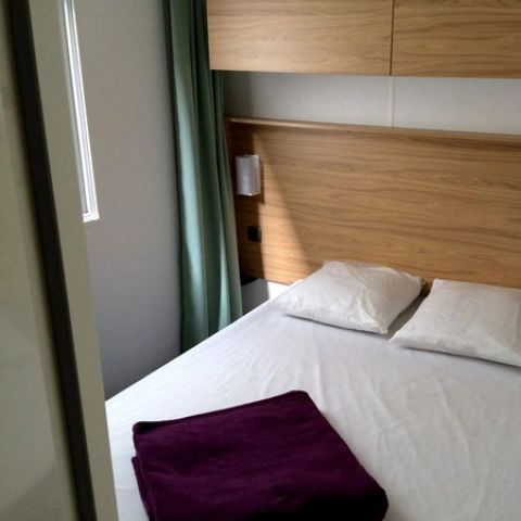 Mobilheim 5 Personen - PREMIUM klimatisiert 2 Schlafzimmer