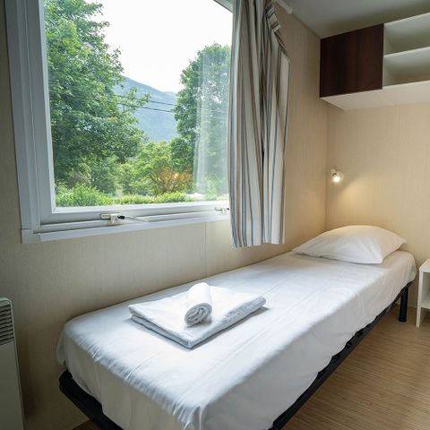 BUNGALOW 5 personnes -  Mobilhome 2 chambres à la semaine - arrivée à partir de 16H 2/5 pers