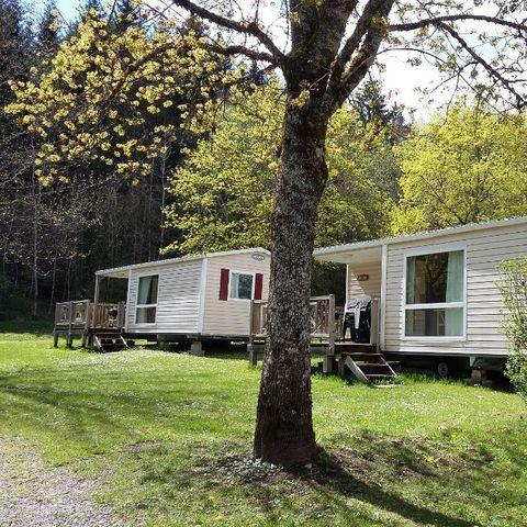 BUNGALOW 5 personnes -  Mobilhome 2 chambres à la semaine - arrivée à partir de 16H 2/5 pers