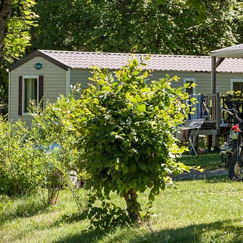 Mobile home 5 persons - Mobile home 2 bedrooms per night - arrival from 4pm 2/5 pers