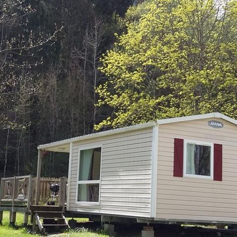 MOBILE HOME 5 people -  Mobile home 2 bedrooms per night - arrival from 4pm 2/5 pers