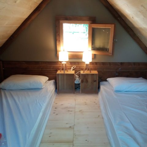 Safarizelt 2 Personen - BIVOUAC (Ohne Sanitäranlagen) Haustiere nicht erlaubt