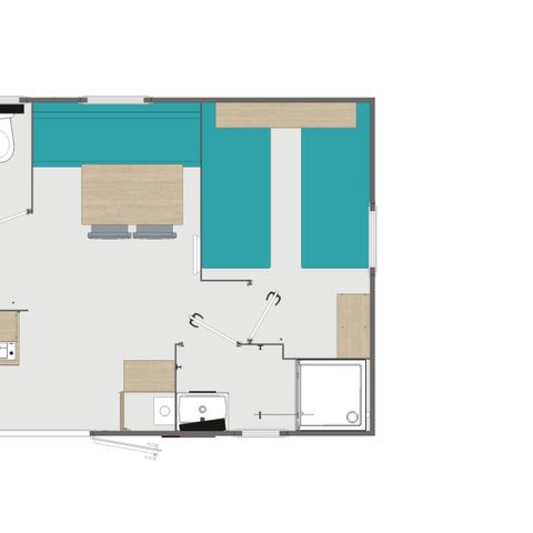 MOBILE HOME 4 people - CALLUNE (arriving on Sunday)