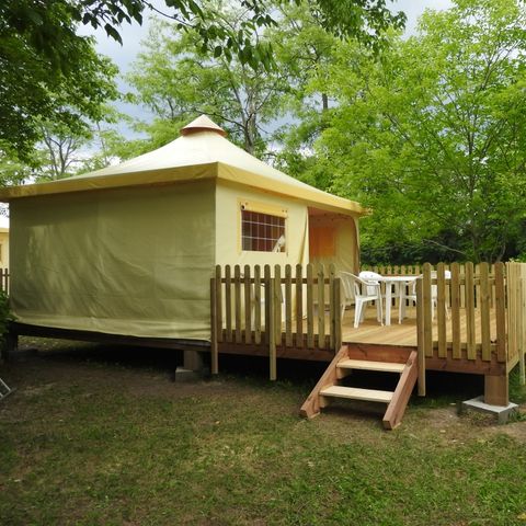 CANVAS BUNGALOW 5 people - WITHOUT SANITARY FACILITIES