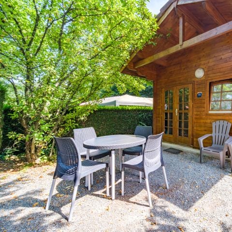 Chalet 4 personen - Chalet CONFORT Alpina 1 28 m² (1 slaapkamer + 1 slaapkamer op de mezzanine) 2/4 pers
