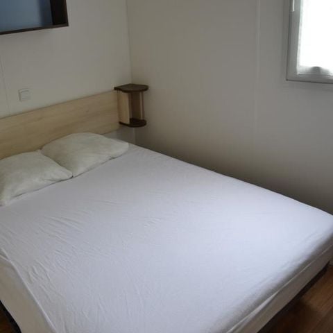 Mobilheim 4 personen - Mobilheim Ibiza CONFORT 26m² (2 Zimmer) + halbüberdachte Terrasse von 18 m² (neu!) 4 Pers.