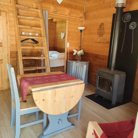 CHALET 4 people - Chalet CONFORT Alpina 28 m² (1 bedroom + 1 mezzanine bedroom) 2/4 pers