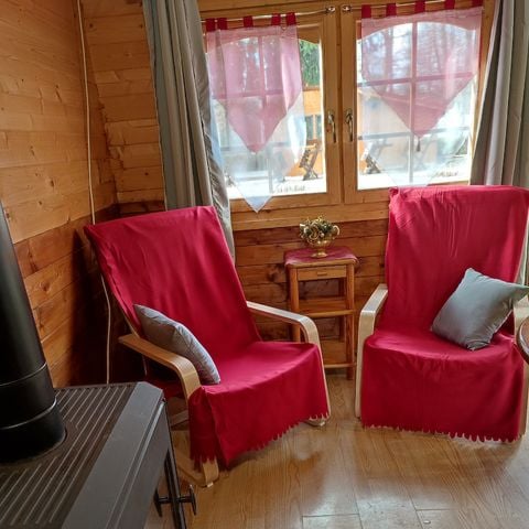 Chalet 4 Personen - Chalet CONFORT Alpina 28 m² (1 Zimmer + 1 Zimmer Mezzanine) 2/4 Pers.