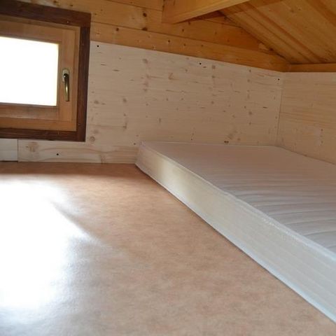Chalet 4 personen - Chalet CONFORT Alpina 28 m² (1 slaapkamer + 1 slaapkamer op de mezzanine) 2/4 pers