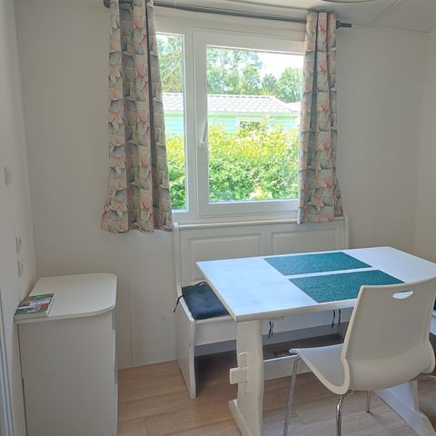 BUNGALOW 4 personnes - Mobil home Watipi ECO 26 m² (2 chambres)+terrasse couverte de 7 m² 1/4 pers