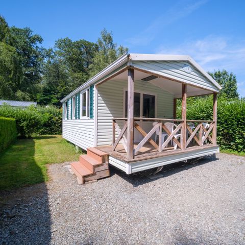 BUNGALOW 4 personnes - Mobil home Watipi ECO 26 m² (2 chambres)+terrasse couverte de 7 m² 1/4 pers