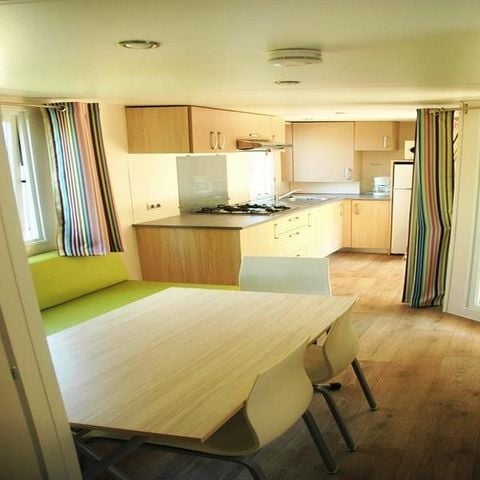 MOBILHOME 4 personnes - Mobil-home SOLÉO CONFORT 26M² (2 CHAMBRES) + Terrasse intégrée couverte 9m² 4 pers