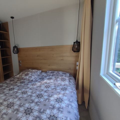 Mobilheim 4 personen - Cottage Ohara Côté Jardin Premium - 30m²-2 Zimmer -Terrasse halb überdacht- Waldblick- LV 4 pers.