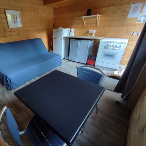 Chalet 2 personen - Ausgestattete Hütte ideal für Wanderer (keine Sanitäranlagen) 1/2 Pers.