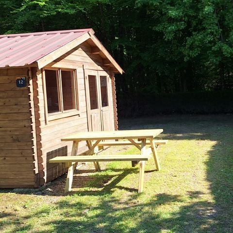 Chalet 2 personen - Ausgestattete Hütte ideal für Wanderer (keine Sanitäranlagen) 1/2 Pers.