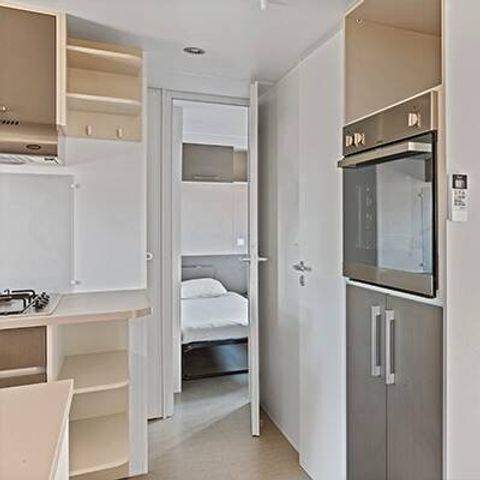 MOBILHOME 6 personas - Mobil-home | Confort | 3 Dormitorios | 6 Pers. | Terraza elevada | Aire acondicionado