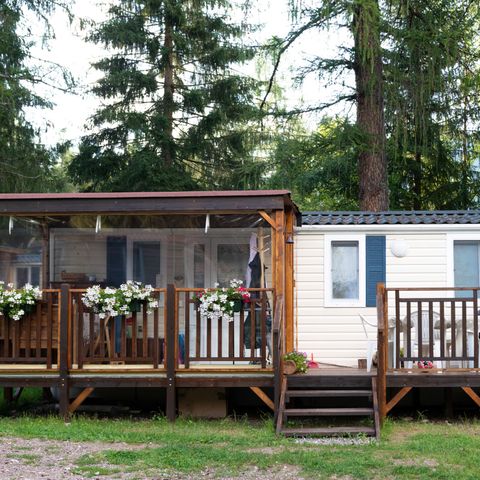 Stacaravan 5 personen - Lodge Standaard Huisdieren toegestaan