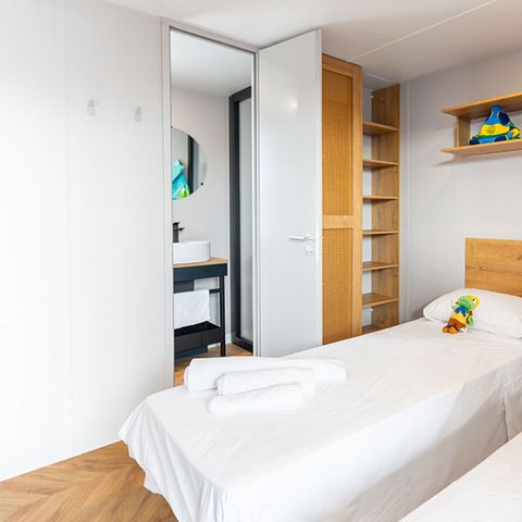 Stacaravan 4 personen - Lodge Comfort Premium