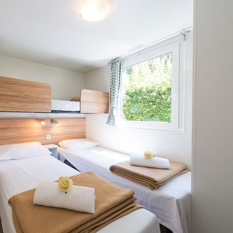 Stacaravan 5 personen - Lodge Standaard Maxi Huisdieren toegestaan