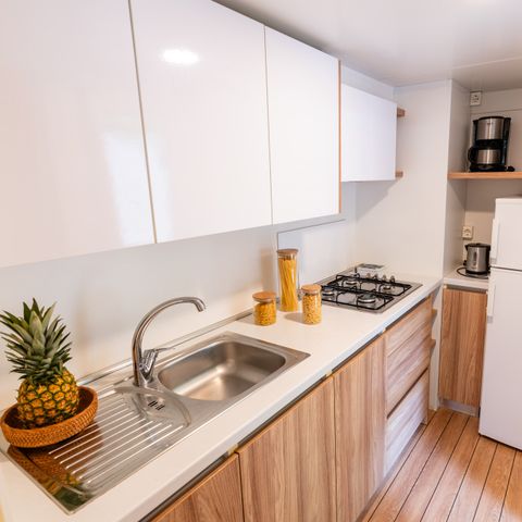 Stacaravan 4 personen - Lodge Standaard Familie