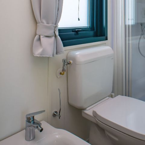 Mobilheim 4 Personen - Lodge Deluxe Family Haustiere erlaubt