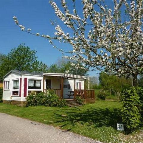 Mobilheim 4 Personen - 2 Schlafzimmer (Nr. 45)