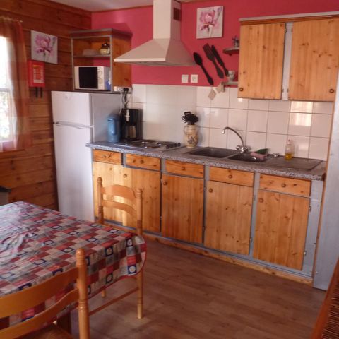CHALET 5 personnes - Chalet en bois n°25