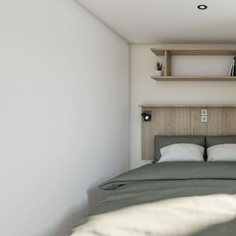 MOBILHOME 5 personas - LODGE BOIS GRAND CONFORT, 2 habitaciones (domingo/domingo)