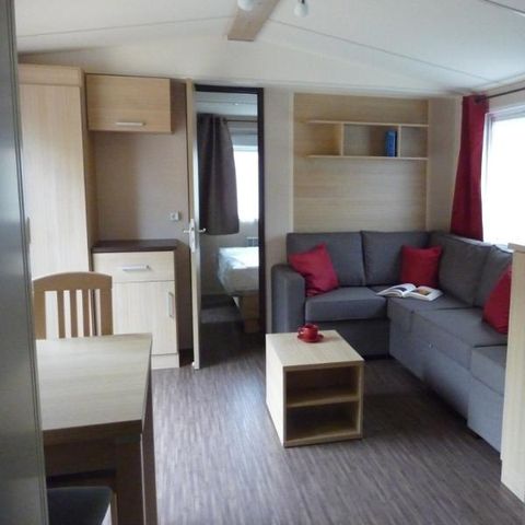 Stacaravan 6 personen - Grand Confort - 3 slaapkamers - 2 badkamers